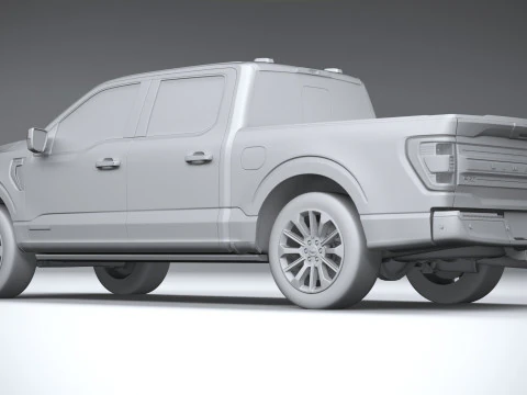 F-150 Limited 2021 3D Model