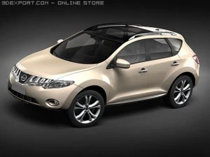 Nissan Murano 2008 3D Model