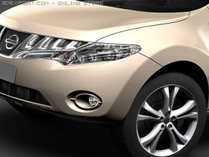Nissan Murano 2008 3D Model