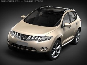 Nissan Murano 2008 Modèle 3D