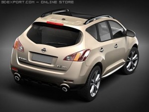 Nissan Murano 2008 Modèle 3D