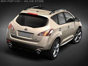 Nissan Murano 2008 3D Model
