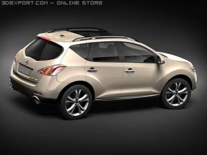 Nissan Murano 2008 3D Model