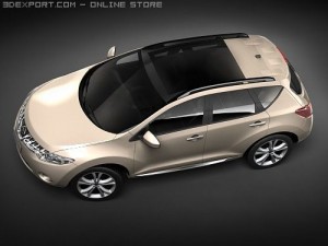 Nissan Murano 2008 Modèle 3D