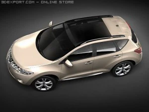 Nissan Murano 2008 3D Model