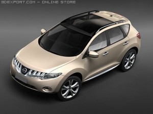 Nissan Murano 2008 Modèle 3D