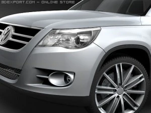 Volkswagen Tiguan 3D Model