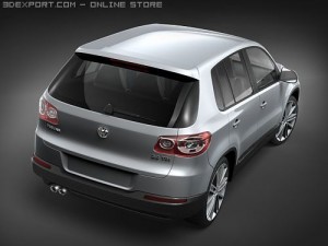 Volkswagen Tiguan 3Dモデル
