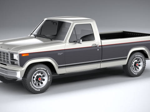 F-150 Ranger 1980 3D Model