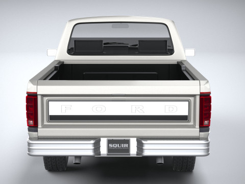 F-150 Ranger 1980 3D Model