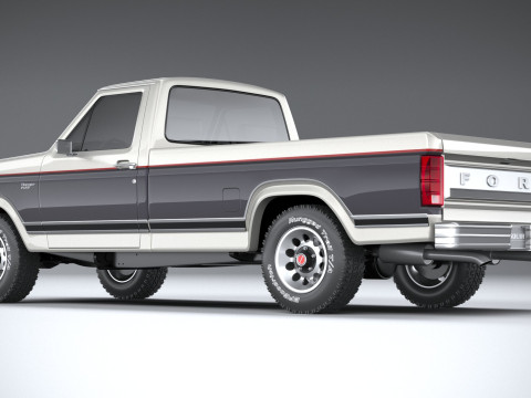 F-150 Ranger 1980 3D Model