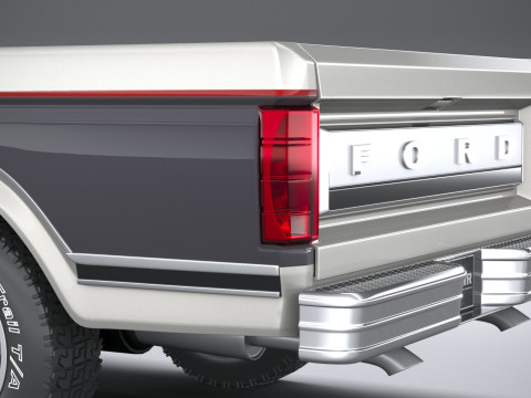 F-150 Ranger 1980 3D Model