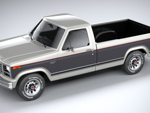 F-150 Ranger 1980 3D Model