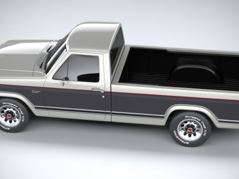 F-150 Ranger 1980 3D Model
