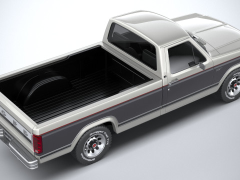 F-150 Ranger 1980 3D Model