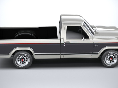 F-150 Ranger 1980 3D Model