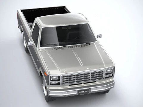 F-150 Ranger 1980 3D Model