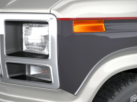 F-150 Ranger 1980 3D Model