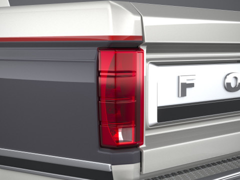 F-150 Ranger 1980 3D Model