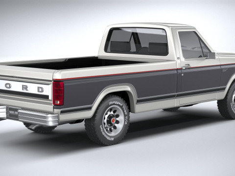 F-150 Ranger 1980 3D Model