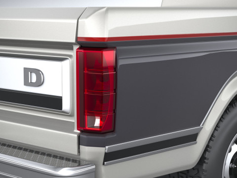 F-150 Ranger 1980 3D Model