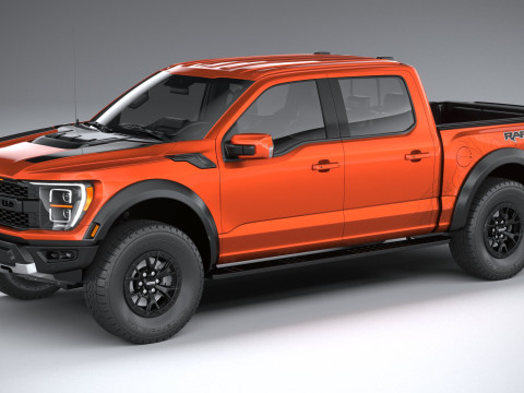 F-150 Raptor 2021 3D Model