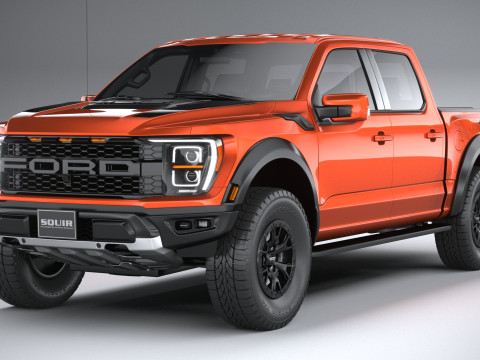 F-150 Raptor 2021 3D Model