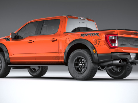 F-150 Raptor 2021 3D Model