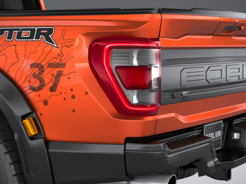 F-150 Raptor 2021 3D Model