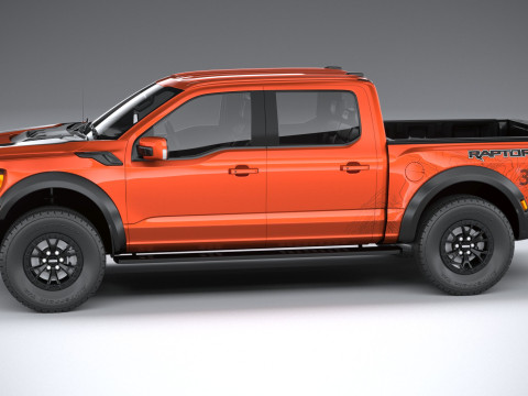 F-150 Raptor 2021 3D Model