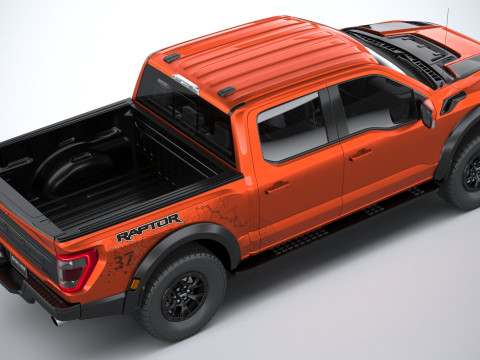 F-150 Raptor 2021 3D Model