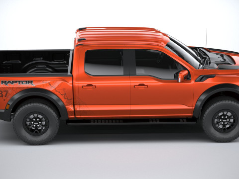F-150 Raptor 2021 3D Model