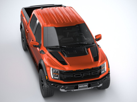 F-150 Raptor 2021 3D Model