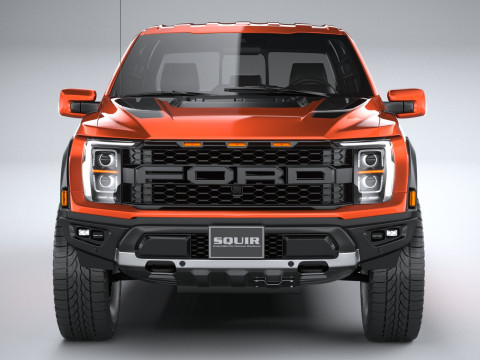 F-150 Raptor 2021 3D Model