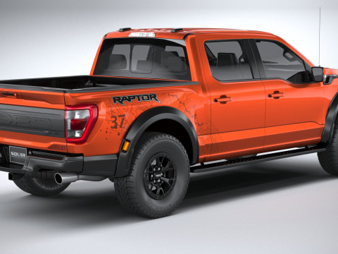 F-150 Raptor 2021 3D Model