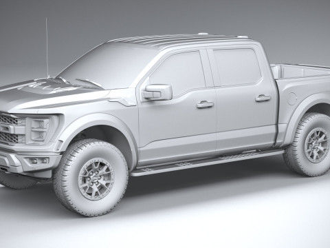F-150 Raptor 2021 3D Model
