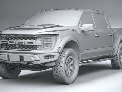 F-150 Raptor 2021 3D Model
