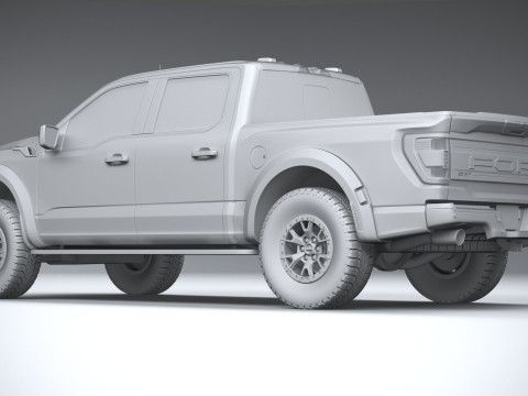 F-150 Raptor 2021 3D Model
