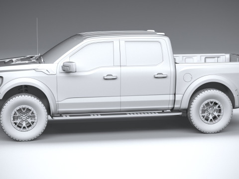 F-150 Raptor 2021 3D Model