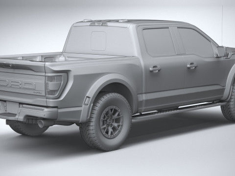 F-150 Raptor 2021 3D Model