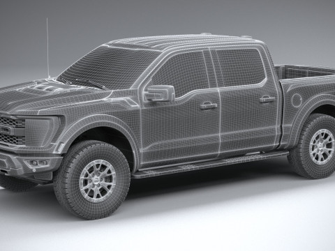 F-150 Raptor 2021 3D Model