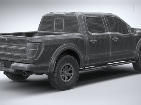 F-150 Raptor 2021 3D Model