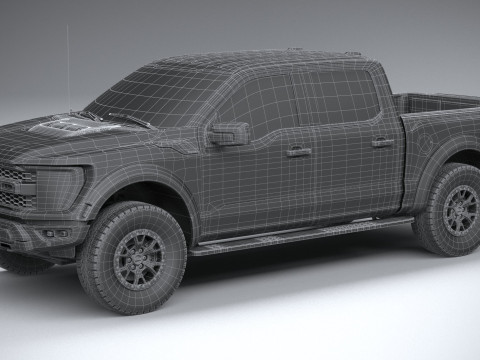 F-150 Raptor 2021 3D Model