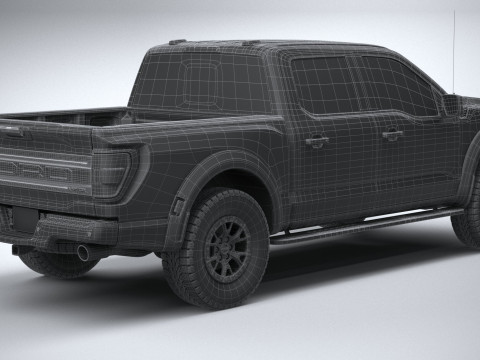 F-150 Raptor 2021 3D Model