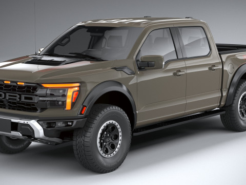 F-150 Raptor 2024 Modèle 3D