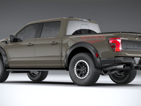 F-150 Raptor 2024 Modèle 3D