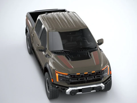 F-150 Raptor 2024 3D Model