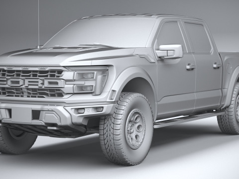 F-150 Raptor 2024 Modèle 3D