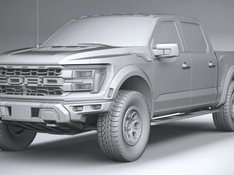 F-150 Raptor 2024 3D Model