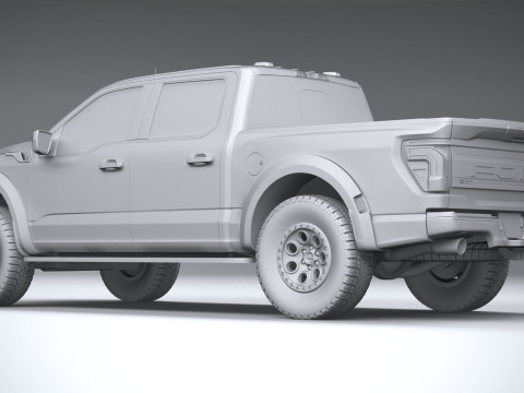 F-150 Raptor 2024 Modèle 3D